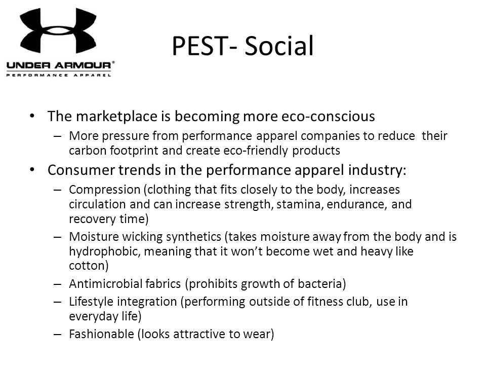 Pest Analysis (apparel Manufacturing Industry)